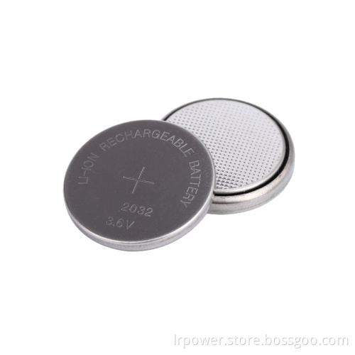 3v 100mah Rechargeable Lithium Cell Batteries